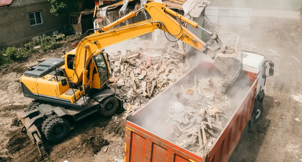 demolition benne